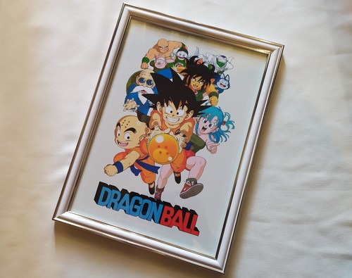 Dragonball retro poster mit - .,
