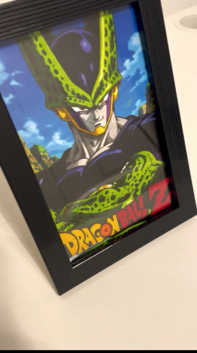 Dragon ball cell gerahmtes - ball,