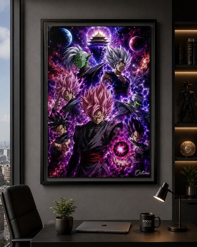 Dragon ball print goku - a4,