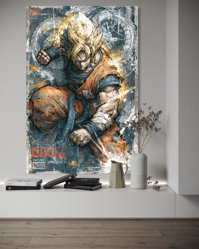 Son goku leinwand - goku,