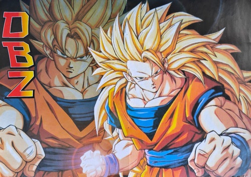 Dragon ball poster son goku - dragon, z