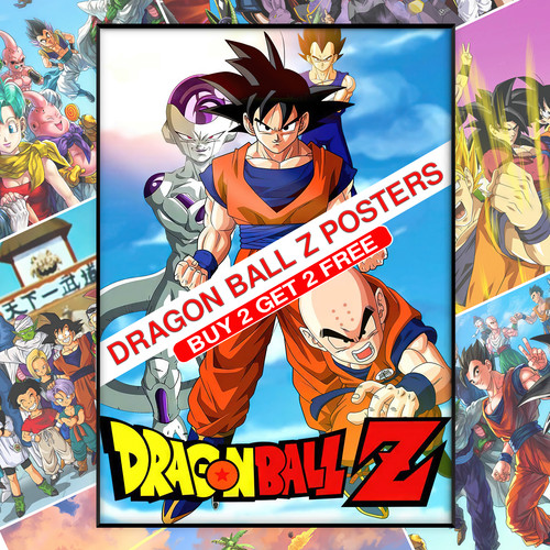 Dragon ball poster anime - dragon, z